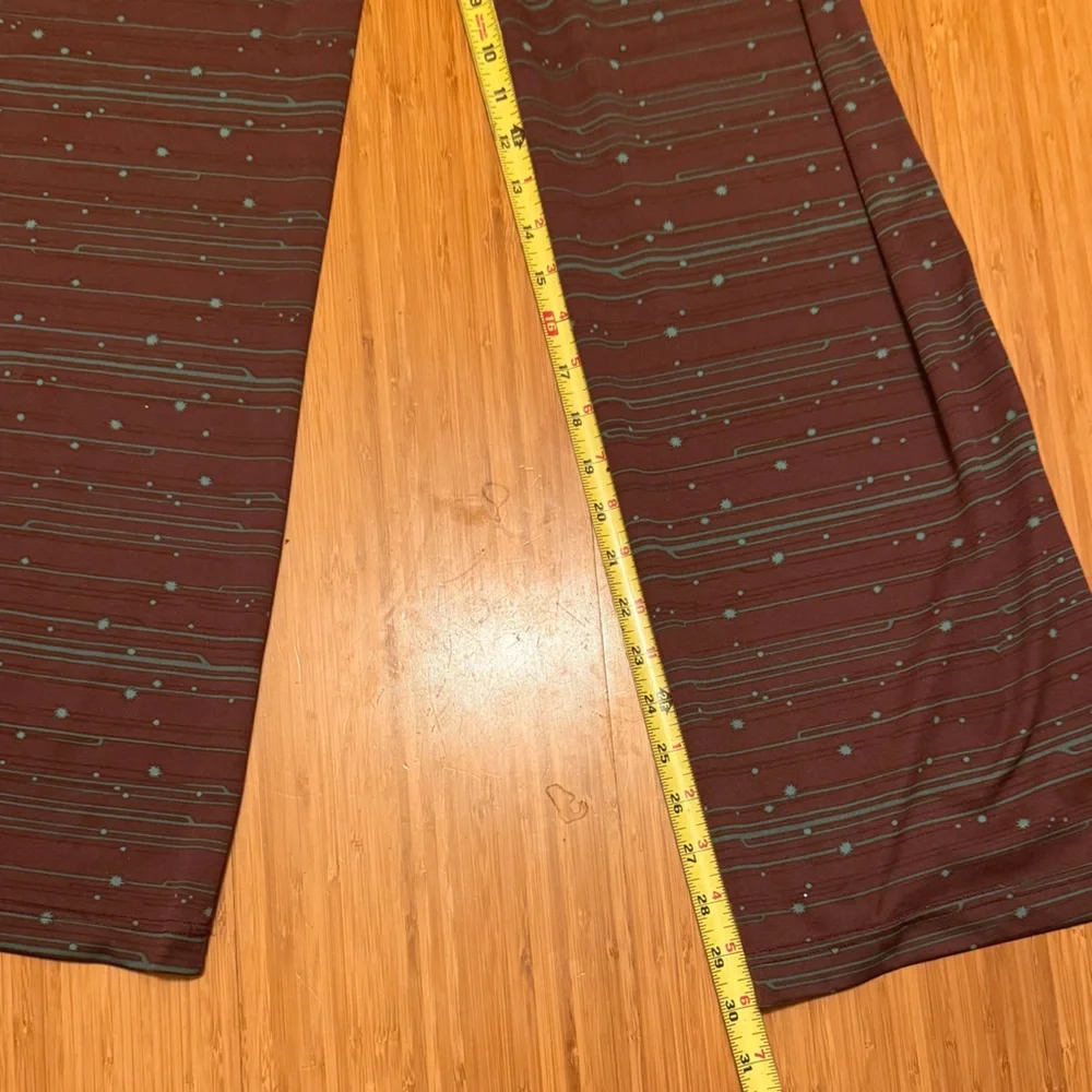 Patagonia VTG Starburst Performance Base Layer Capilene Wide Leg Pants XS - Picture 6 of 7